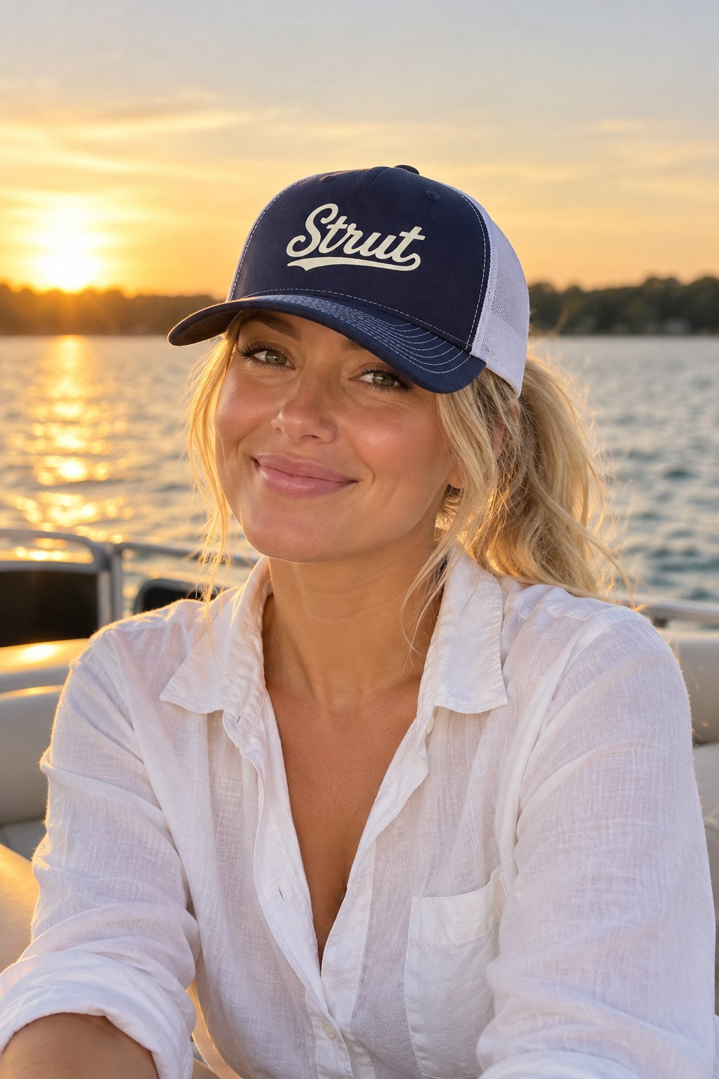Navy/ White model